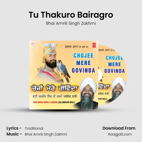 Tu Thakuro Bairagro - Bhai Amrik Singh Zakhmi album cover 