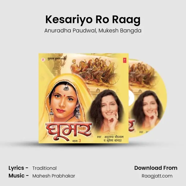 Kesariyo Ro Raag - Anuradha Paudwal album cover 