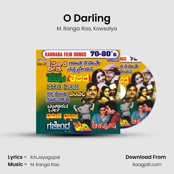 O Darling - M. Ranga Rao album cover 