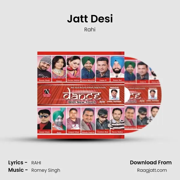 Jatt Desi - Rahi album cover 