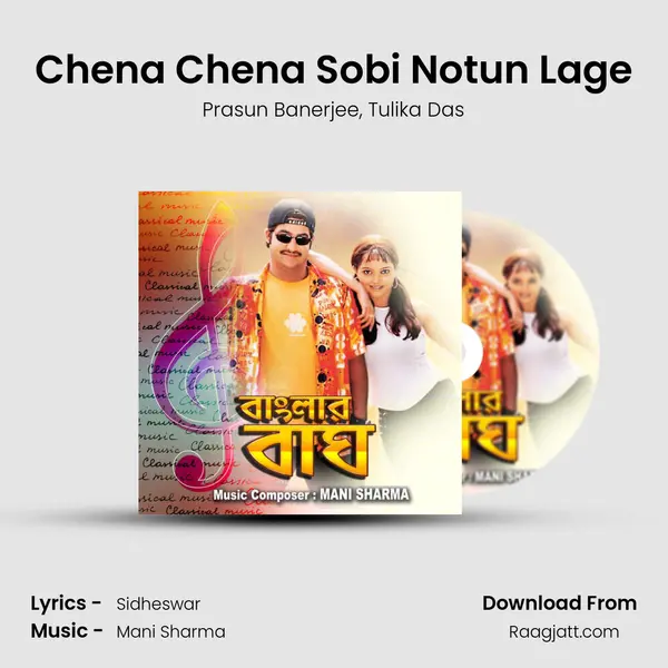 Chena Chena Sobi Notun Lage - Prasun Banerjee album cover 