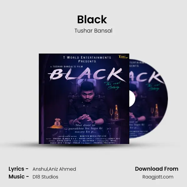 Black (The Real Story) - Tushar Bansal album cover 