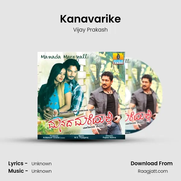 Kanavarike - Vijay Prakash album cover 