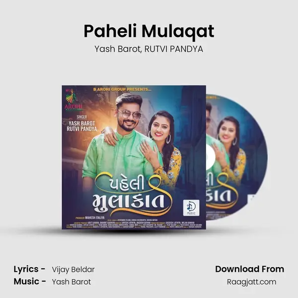 Paheli Mulaqat - Yash Barot album cover 