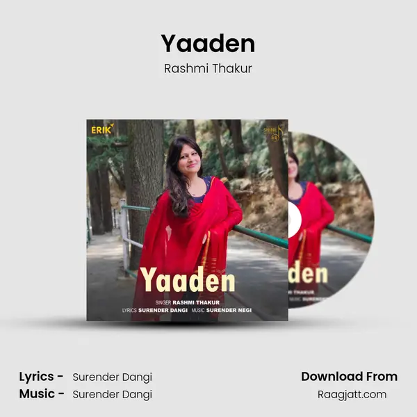 Yaaden - Rashmi Thakur album cover 