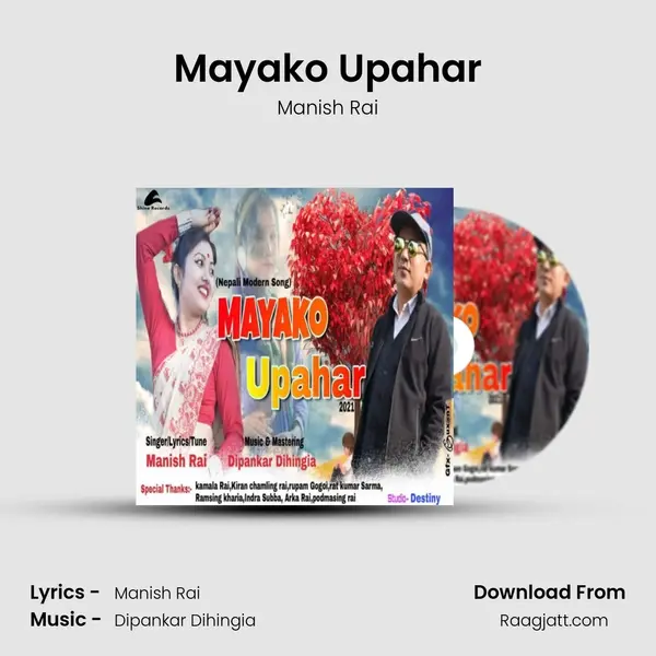 Mayako Upahar - Manish Rai album cover 