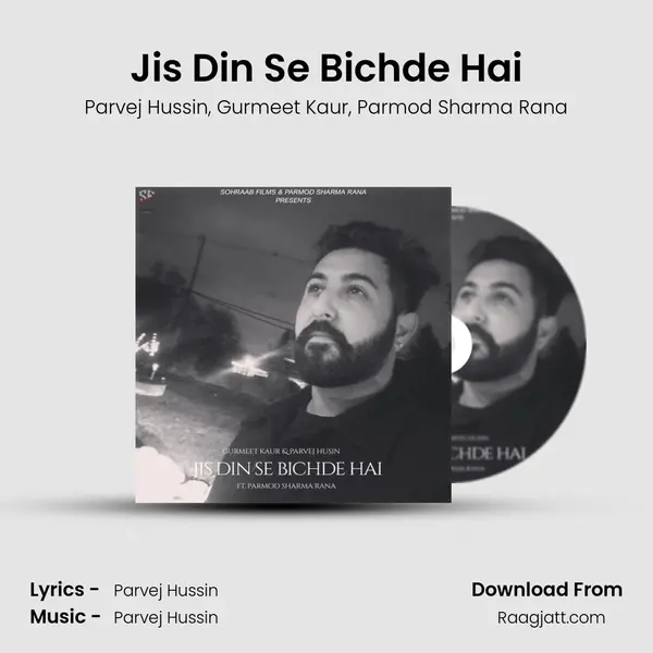 Jis Din Se Bichde Hai - Parvej Hussin album cover 