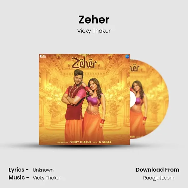 Zeher - Vicky Thakur album cover 