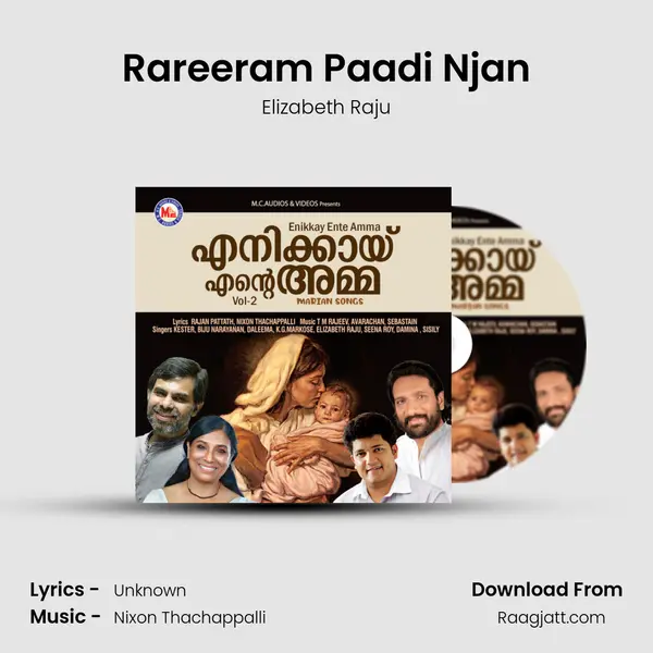 Rareeram Paadi Njan - Elizabeth Raju album cover 