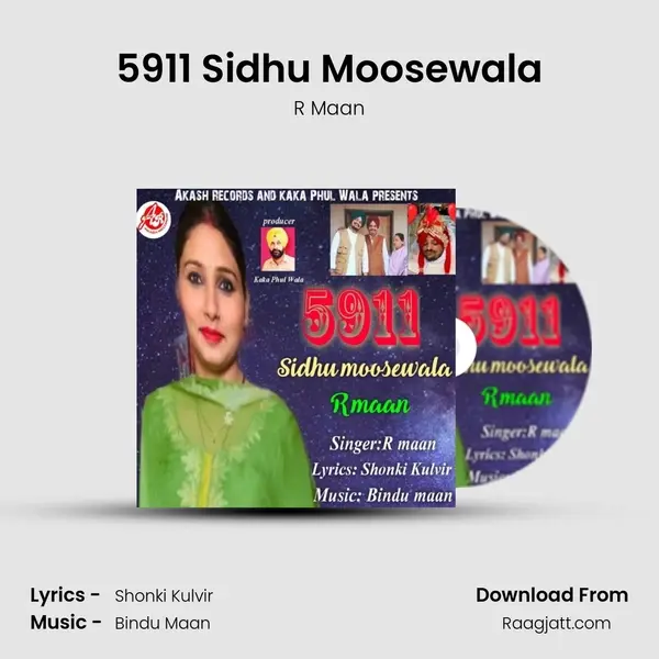 5911 Sidhu Moosewala - R Maan album cover 