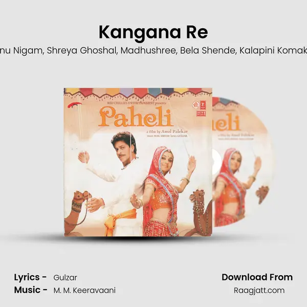 Kangana Re - Sonu Nigam album cover 