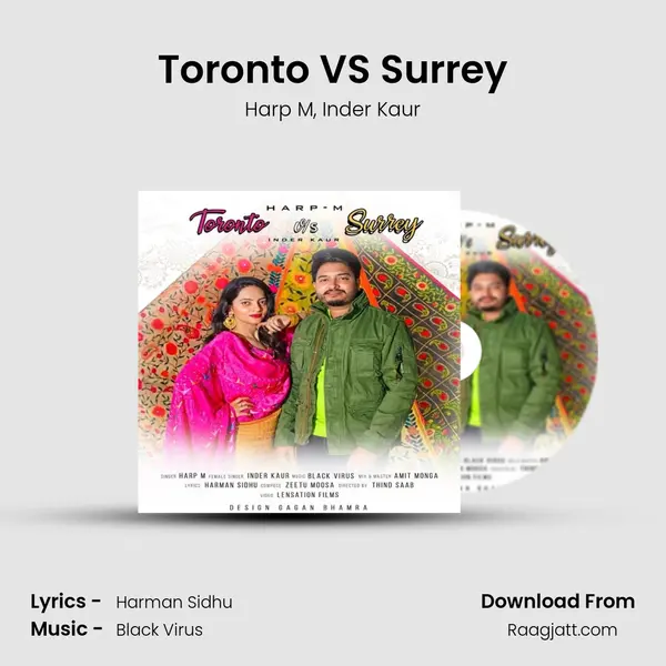 Toronto VS Surrey - Harp M album cover 