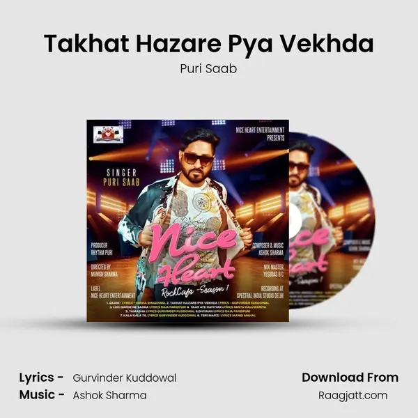 Takhat Hazare Pya Vekhda - Puri Saab album cover 