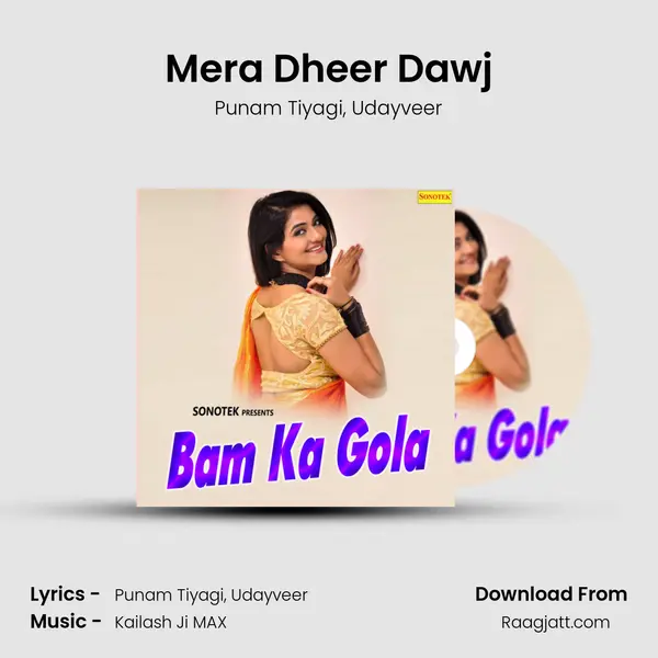 Mera Dheer Dawj - Punam Tiyagi album cover 