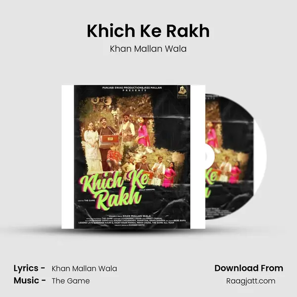 Khich Ke Rakh - Khan Mallan Wala album cover 