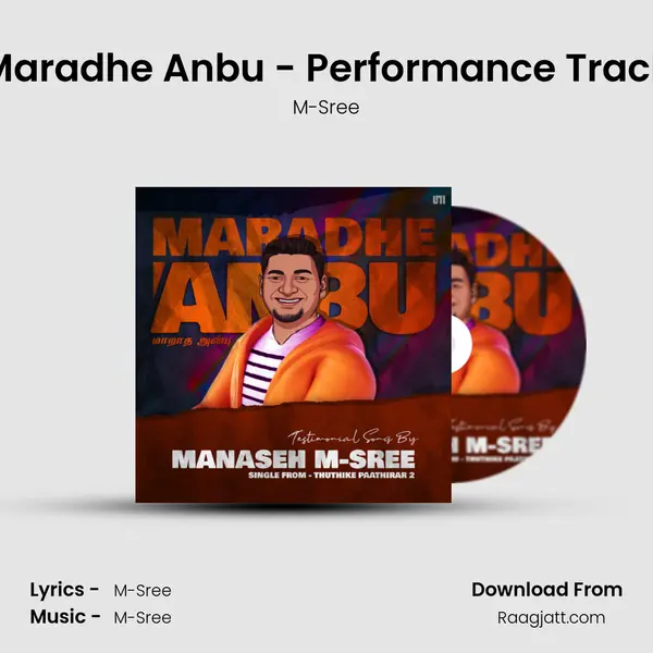 Maradhe Anbu - Performance Track - M-Sree album cover 