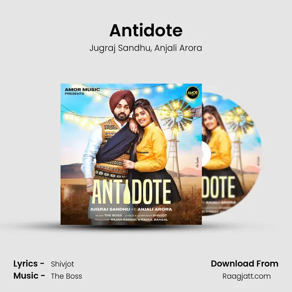 Antidote - Jugraj Sandhu album cover 