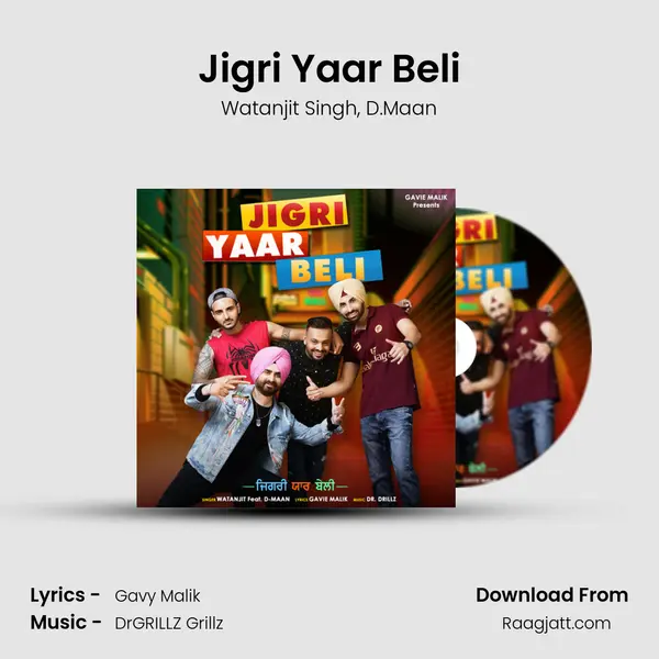 Jigri Yaar Beli - Watanjit Singh album cover 