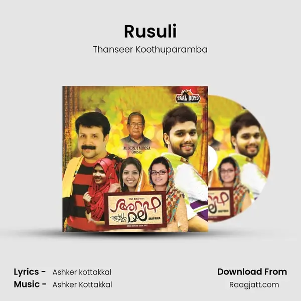 Rusuli - Thanseer Koothuparamba album cover 