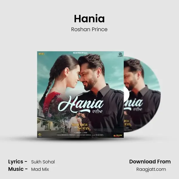 Hania - Roshan Prince album cover 