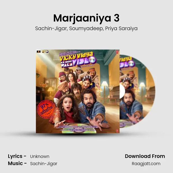 Marjaaniya 3 - Sachin-Jigar album cover 