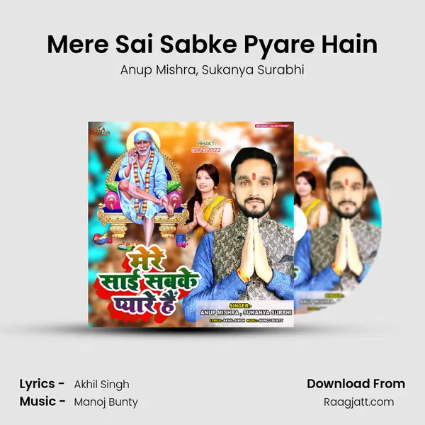 Mere Sai Sabke Pyare Hain - Anup Mishra album cover 