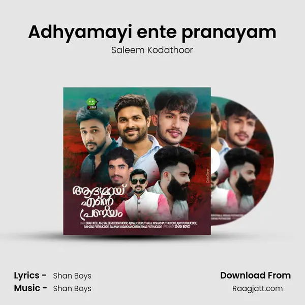 Adhyamayi ente pranayam - Saleem Kodathoor album cover 