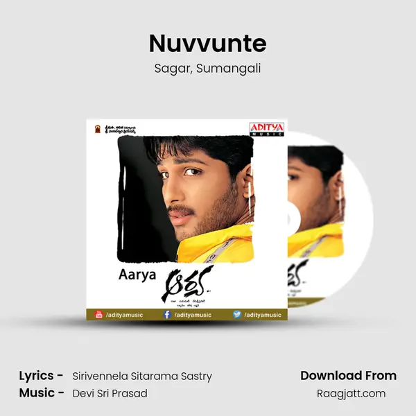 Nuvvunte - Sagar album cover 