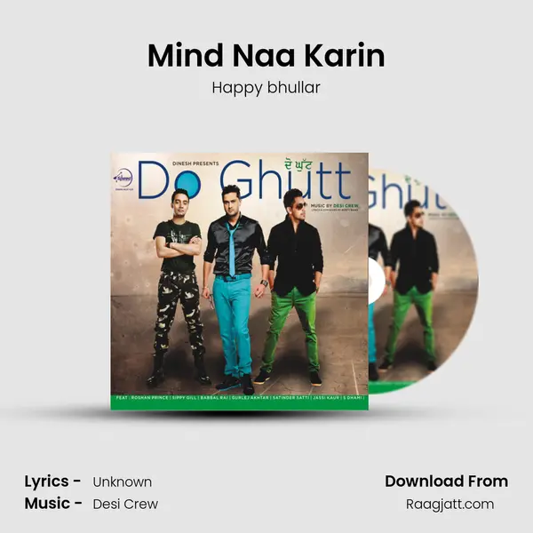 Mind Naa Karin - Happy bhullar album cover 