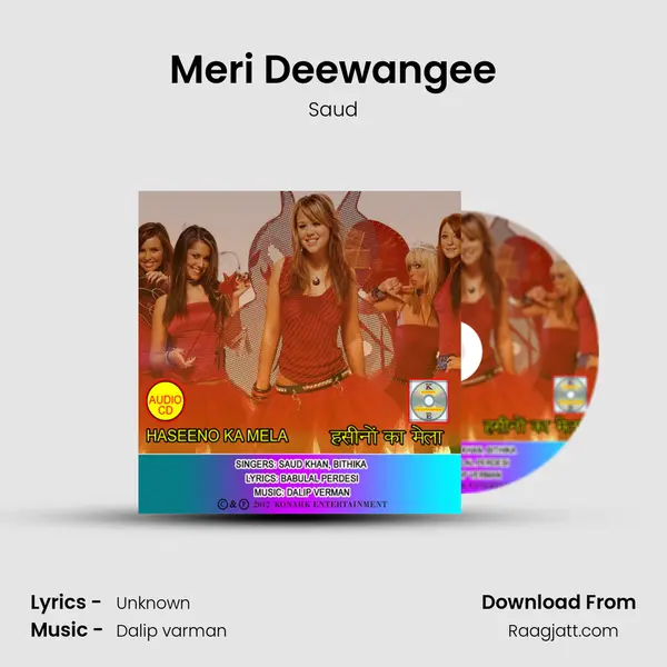 Meri Deewangee - Saud album cover 