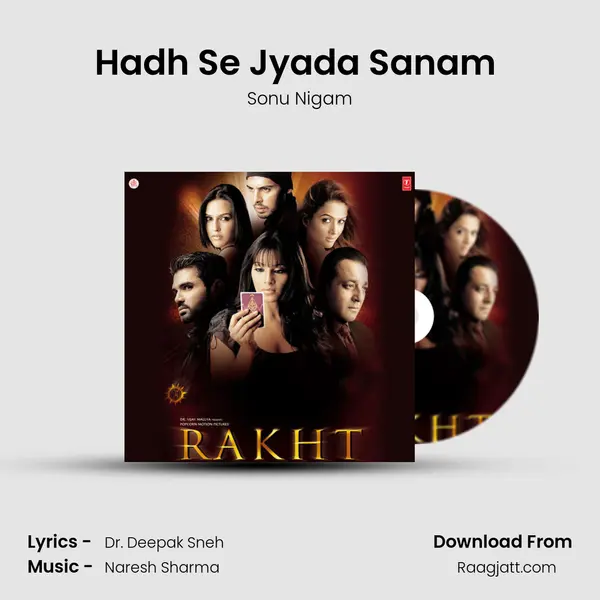 Hadh Se Jyada Sanam (sad) - Sonu Nigam album cover 