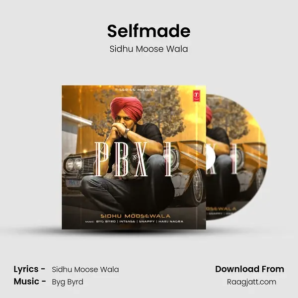 Selfmade - Sidhu Moose Wala album cover 