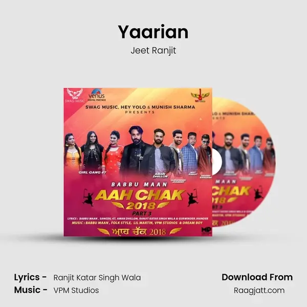 Yaarian mp3 song