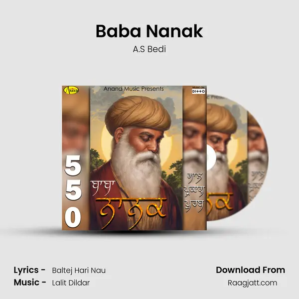 Baba Nanak - A.S Bedi album cover 