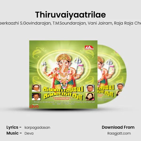 Thiruvaiyaatrilae - Dr.Seerkaazhi S.Govindarajan album cover 