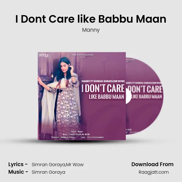 I Dont Care like Babbu Maan mp3 song