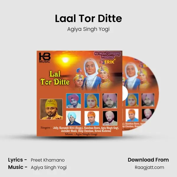 Laal Tor Ditte - Agiya Singh Yogi album cover 