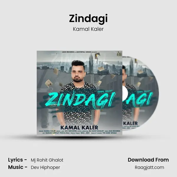 Zindagi - Kamal Kaler album cover 