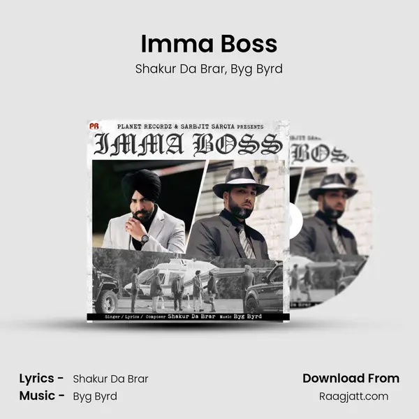 Imma Boss - Shakur Da Brar album cover 