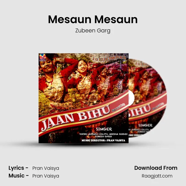 Mesaun Mesaun - Zubeen Garg album cover 