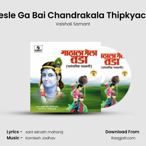 Nesle Ga Bai Chandrakala Thipkyachi - Vaishali Samant album cover 