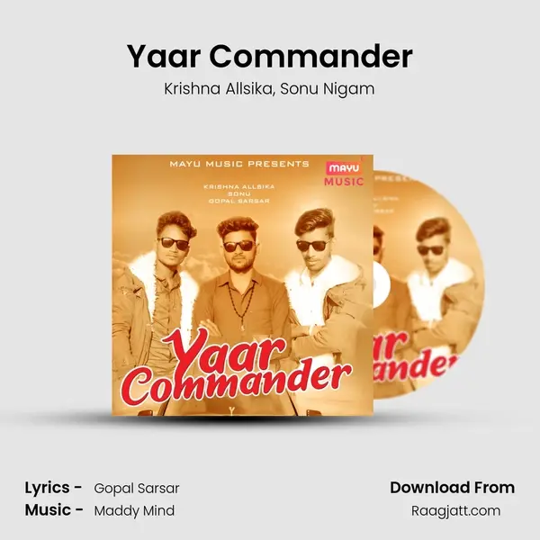 Yaar Commander - Krishna Allsika album cover 