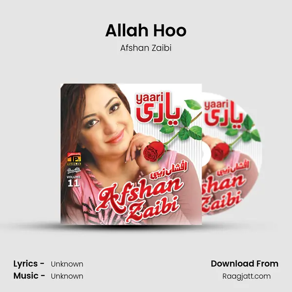 Allah Hoo - Afshan Zaibi album cover 