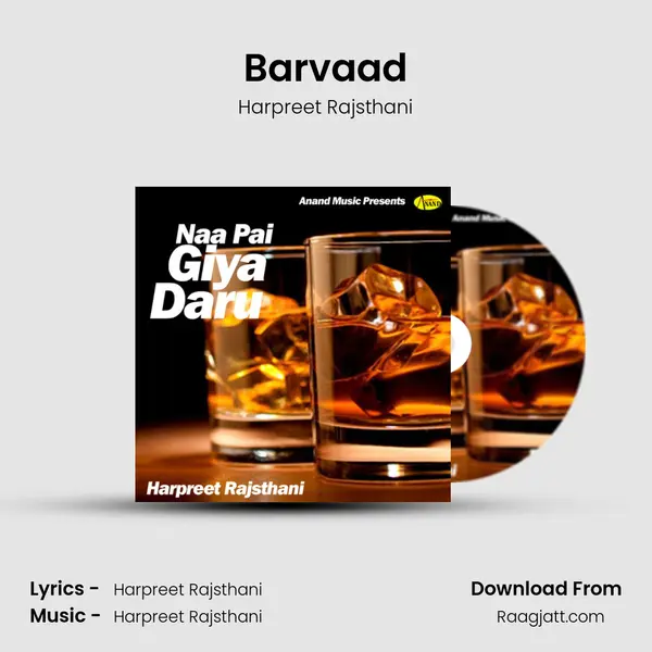 Barvaad - Harpreet Rajsthani album cover 