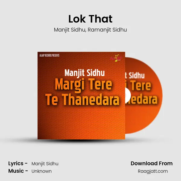 Lok That - Manjit Sidhu album cover 