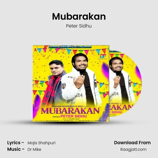 Mubarakan - Peter Sidhu album cover 