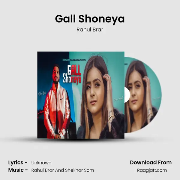 Gall Shoneya - Rahul Brar album cover 