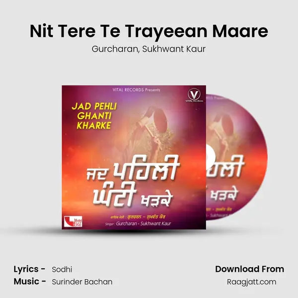 Nit Tere Te Trayeean Maare - Gurcharan album cover 