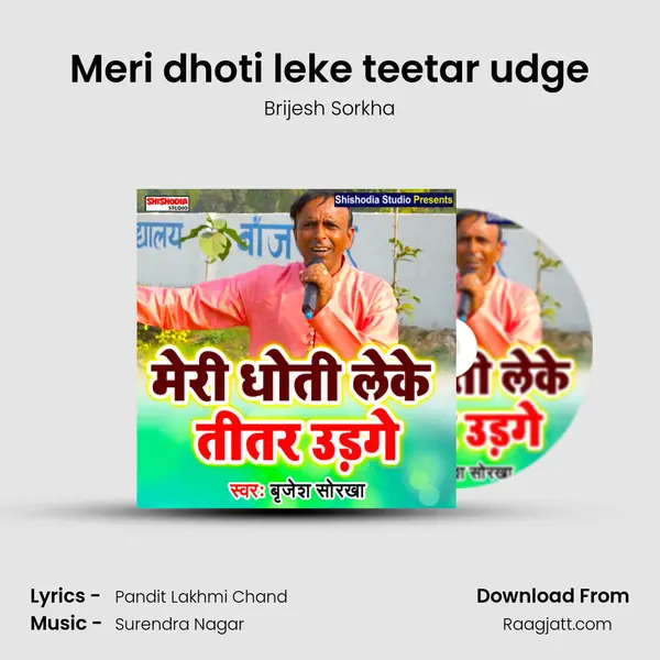 Meri dhoti leke teetar udge - Brijesh Sorkha album cover 