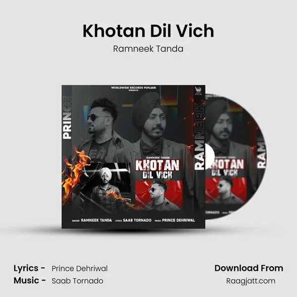 Khotan Dil Vich - Ramneek Tanda album cover 